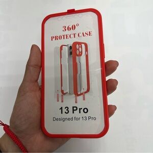 iPhone 13 Pro CASE red    
360° Protective Case for 13 Pro - Red